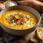 sweet potato soup - featured image