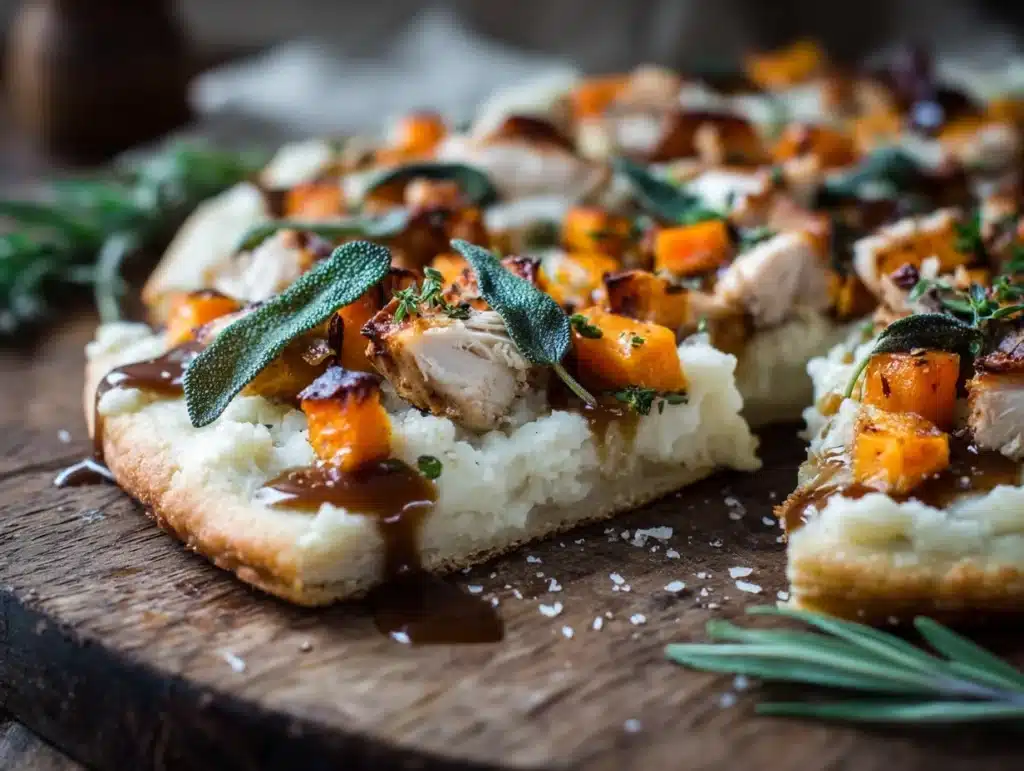 Thanksgiving pizza - featured image