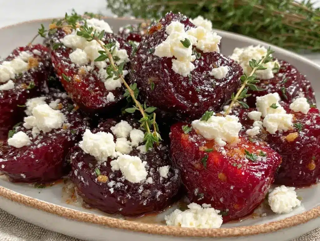 air fryer roasted beets - featured image