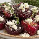air fryer roasted beets - featured image