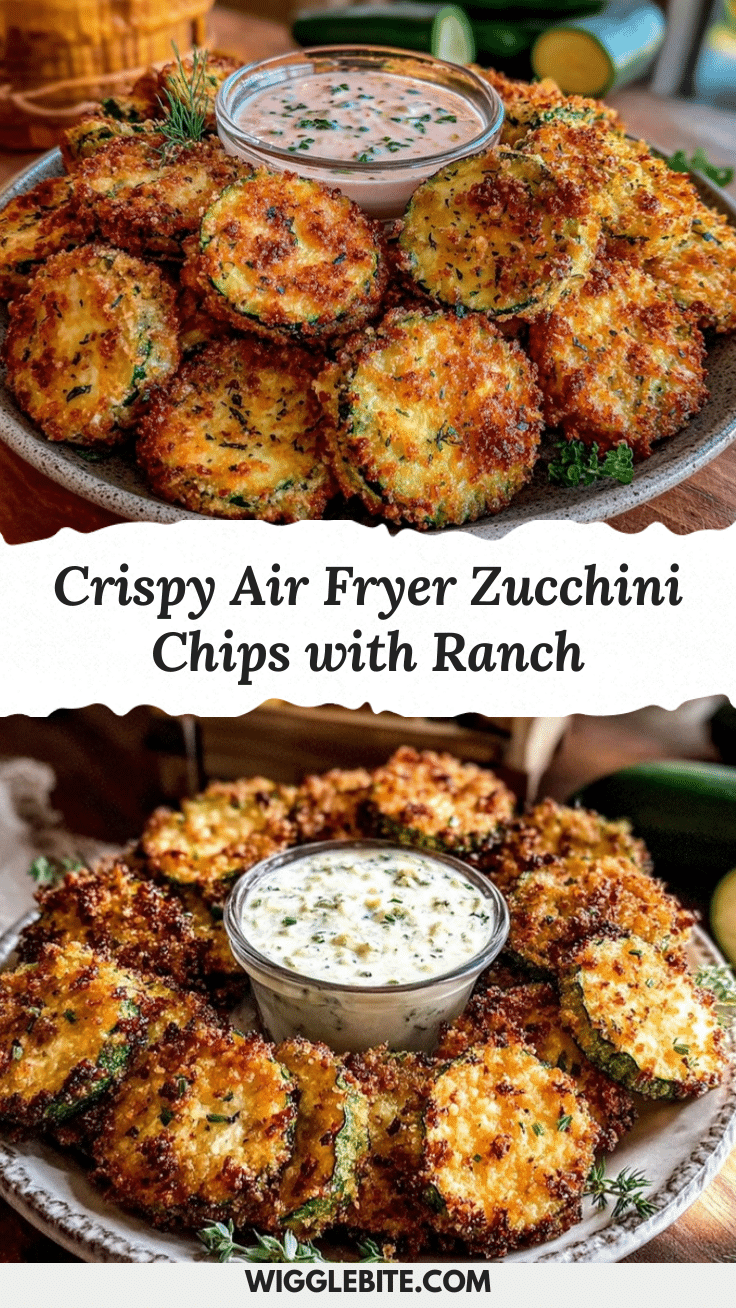air fryer zucchini chips recipe