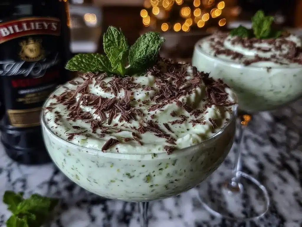 Baileys Mint Martini - featured image