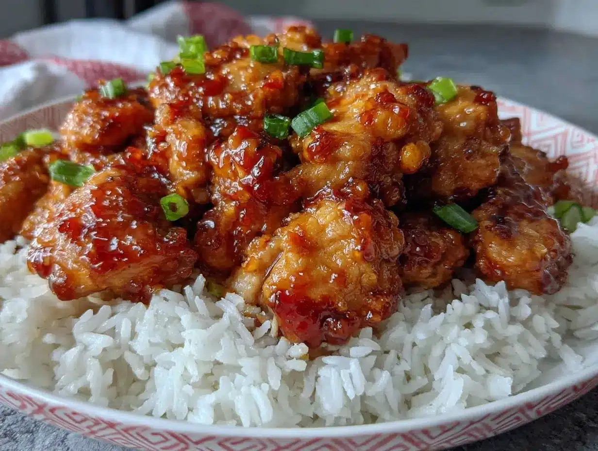 bourbon chicken preparation steps