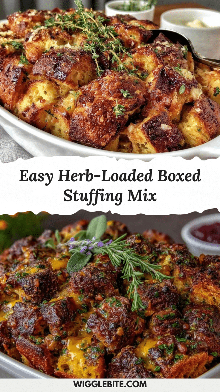 boxed stuffing mix with fresh herbs recipe