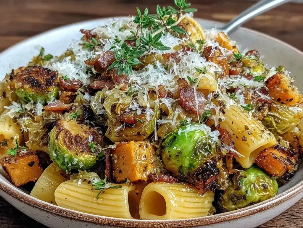 Brussels Sprouts Pasta - featured image