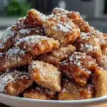 caramel apple puppy chow - featured image