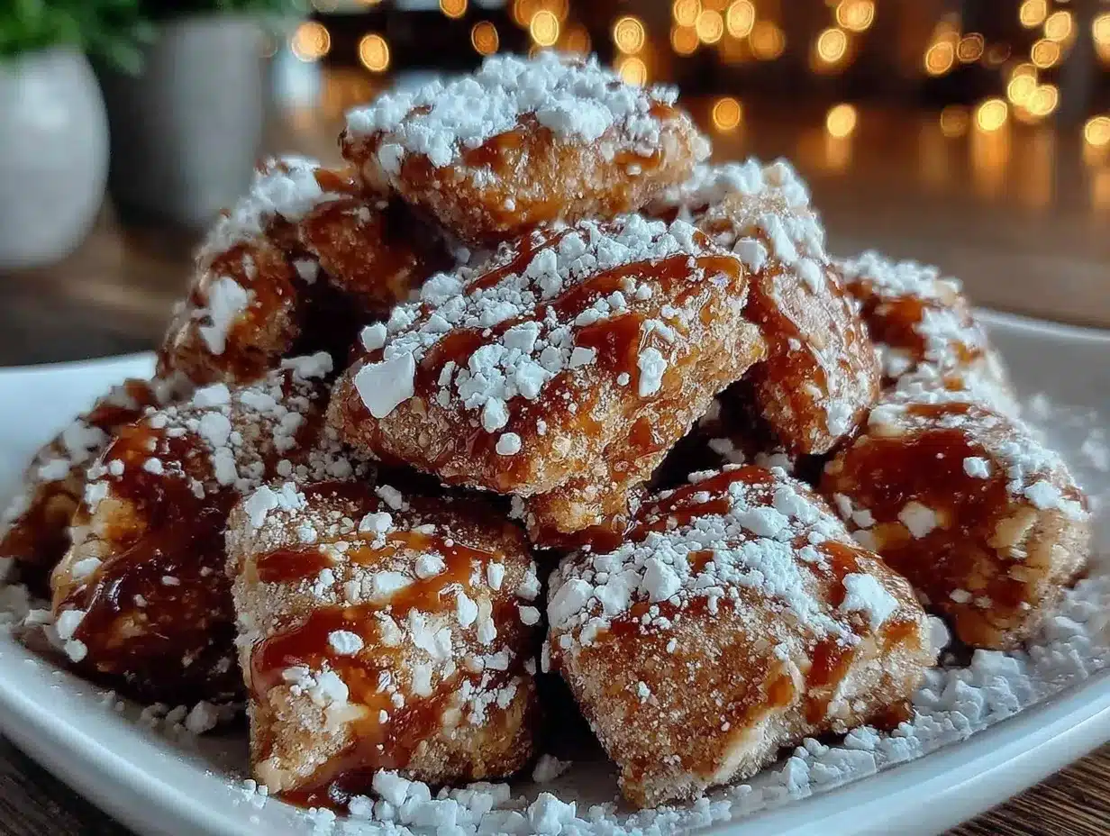 caramel apple puppy chow preparation steps