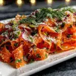 carrot ribbon salad - featured image