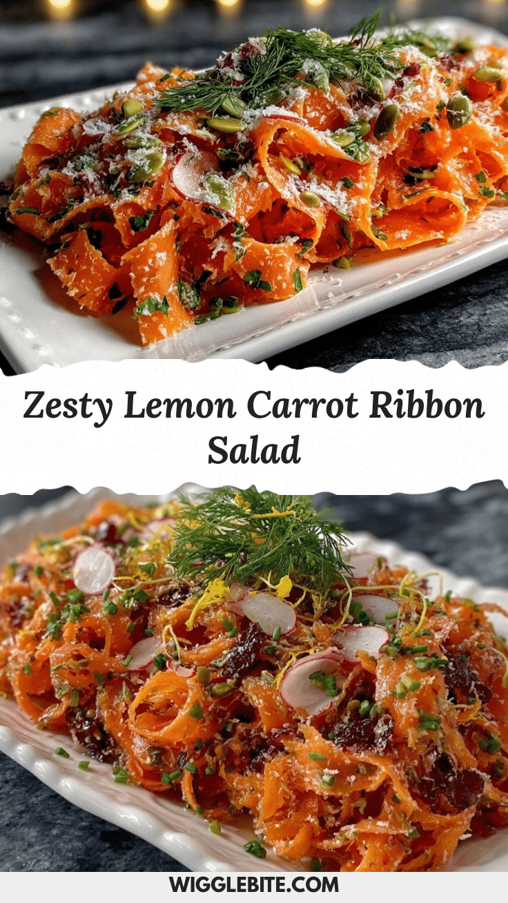 carrot ribbon salad recipe