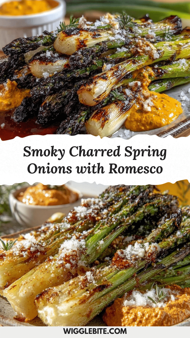 charred spring onions recipe