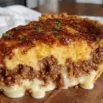 cheeseburger pie - featured image