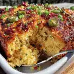 cheesy jalapeño Southern cornbread dressing - featured image