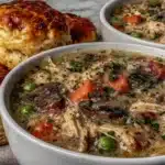 chicken pot pie soup - featured image