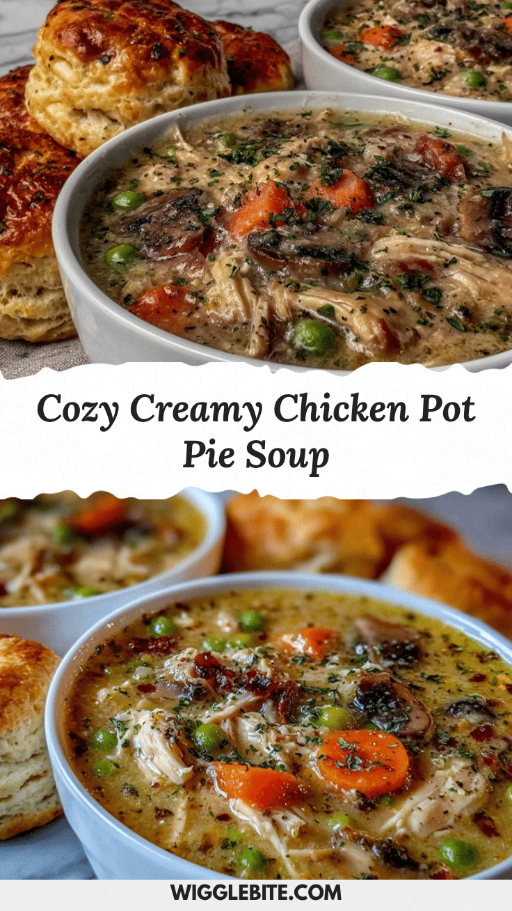 chicken pot pie soup recipe