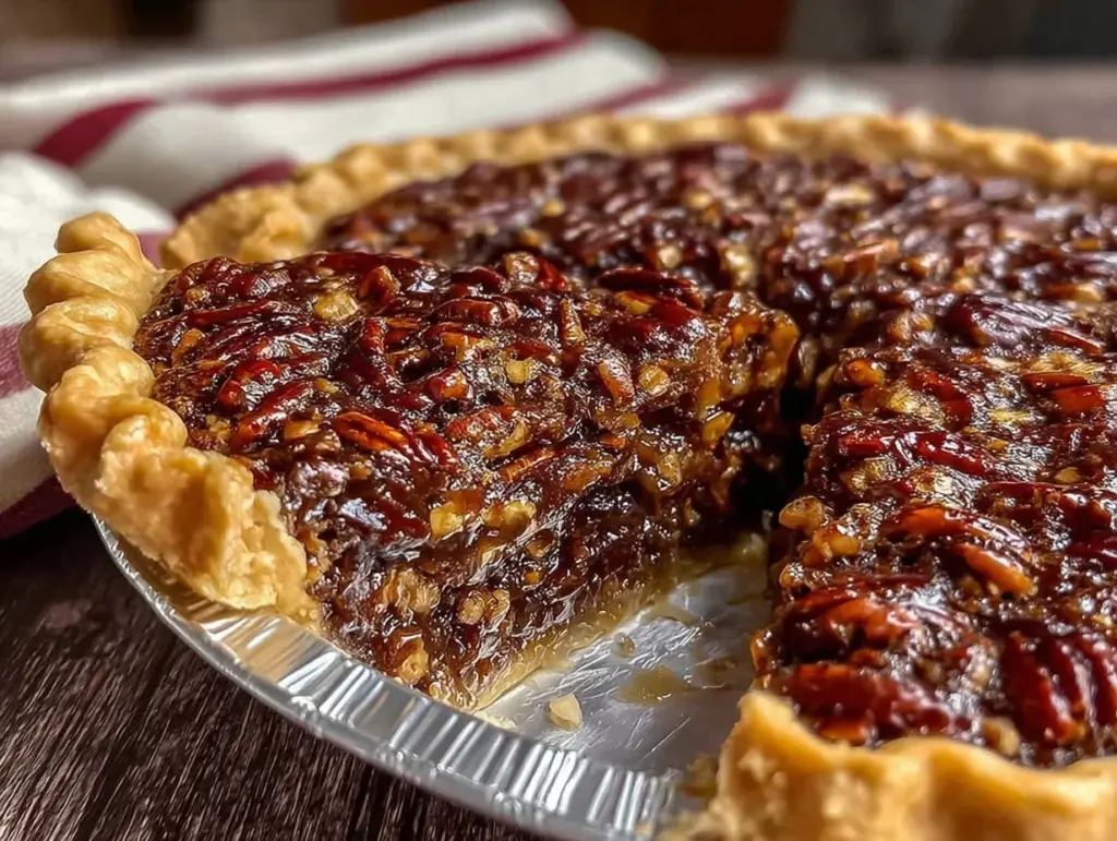 Chocolate Bourbon Pecan Pie - featured image