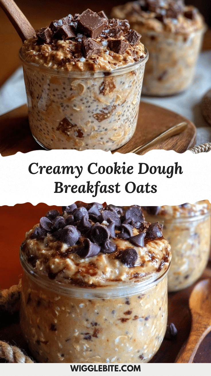 cookie dough overnight oats recipe