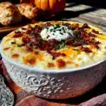 creamy crockpot cheesy potato soup - featured image