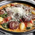 Creamy Italian Sausage Gnocchi Soup - featured image