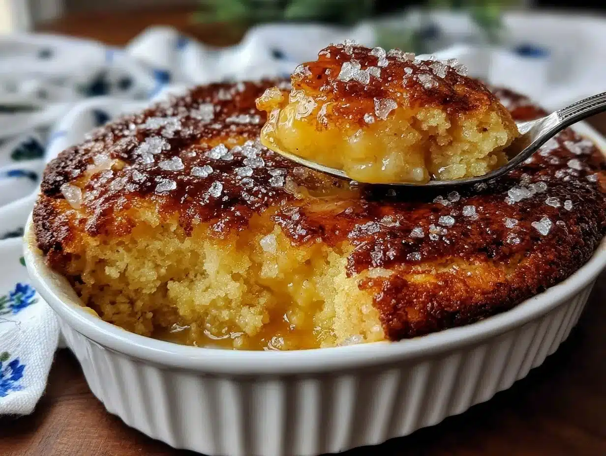 creamy lemon cobbler preparation steps