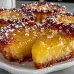 creamy lemon impossible pies - featured image