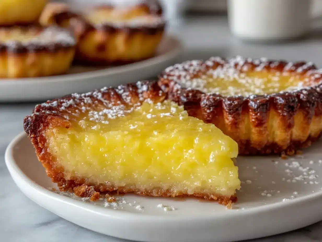 creamy lemon impossible pies preparation steps