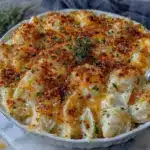 creamy no-boil mac and cheese - featured image