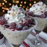 creamy raspberry white chocolate martini - featured image