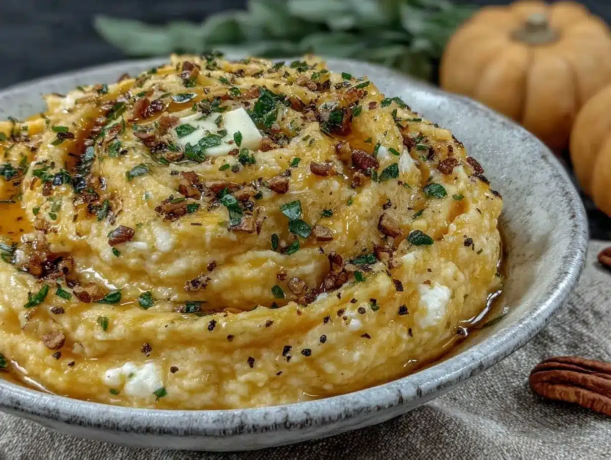 creamy slow cooker butternut squash mash preparation steps