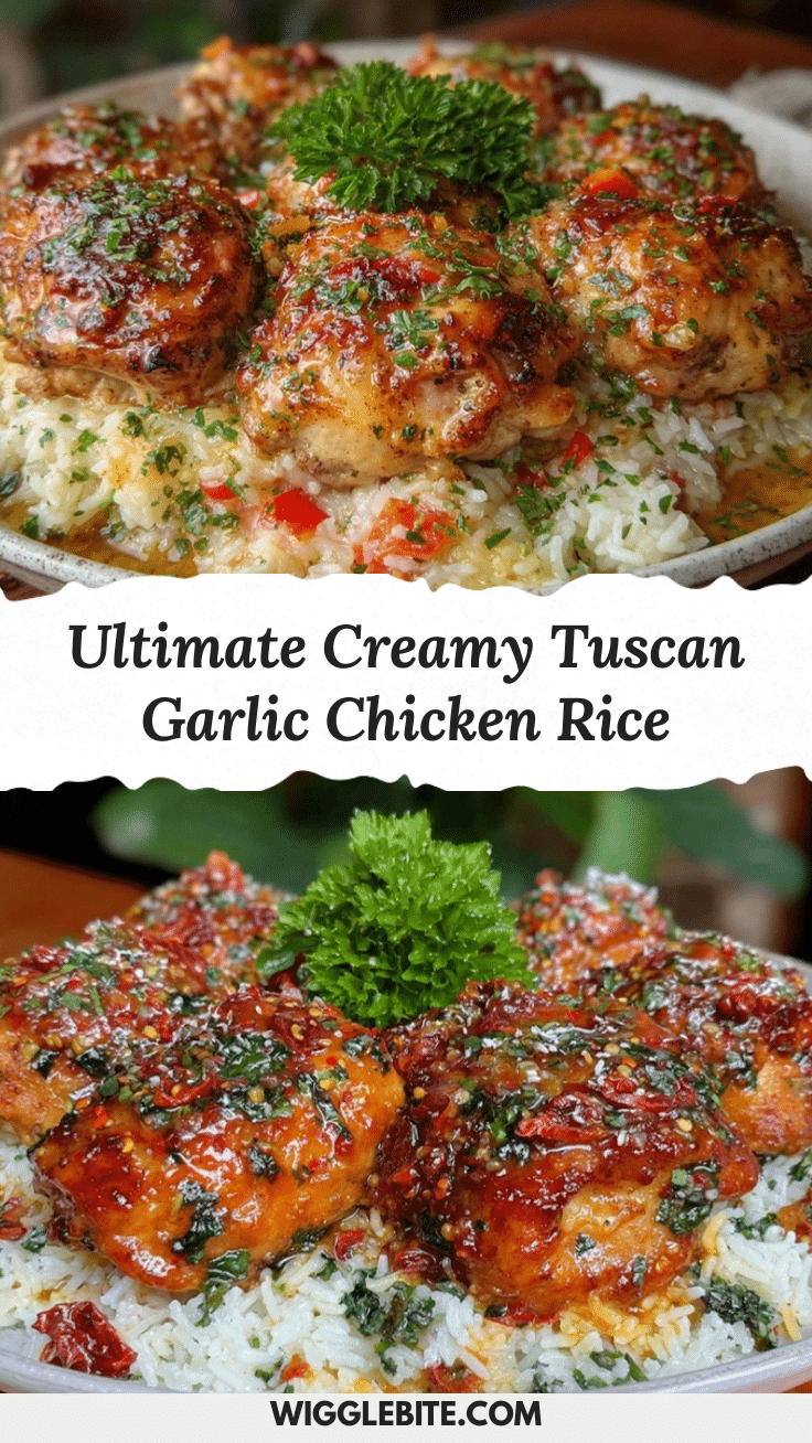 Creamy Tuscan Garlic Butter Chicken recipe