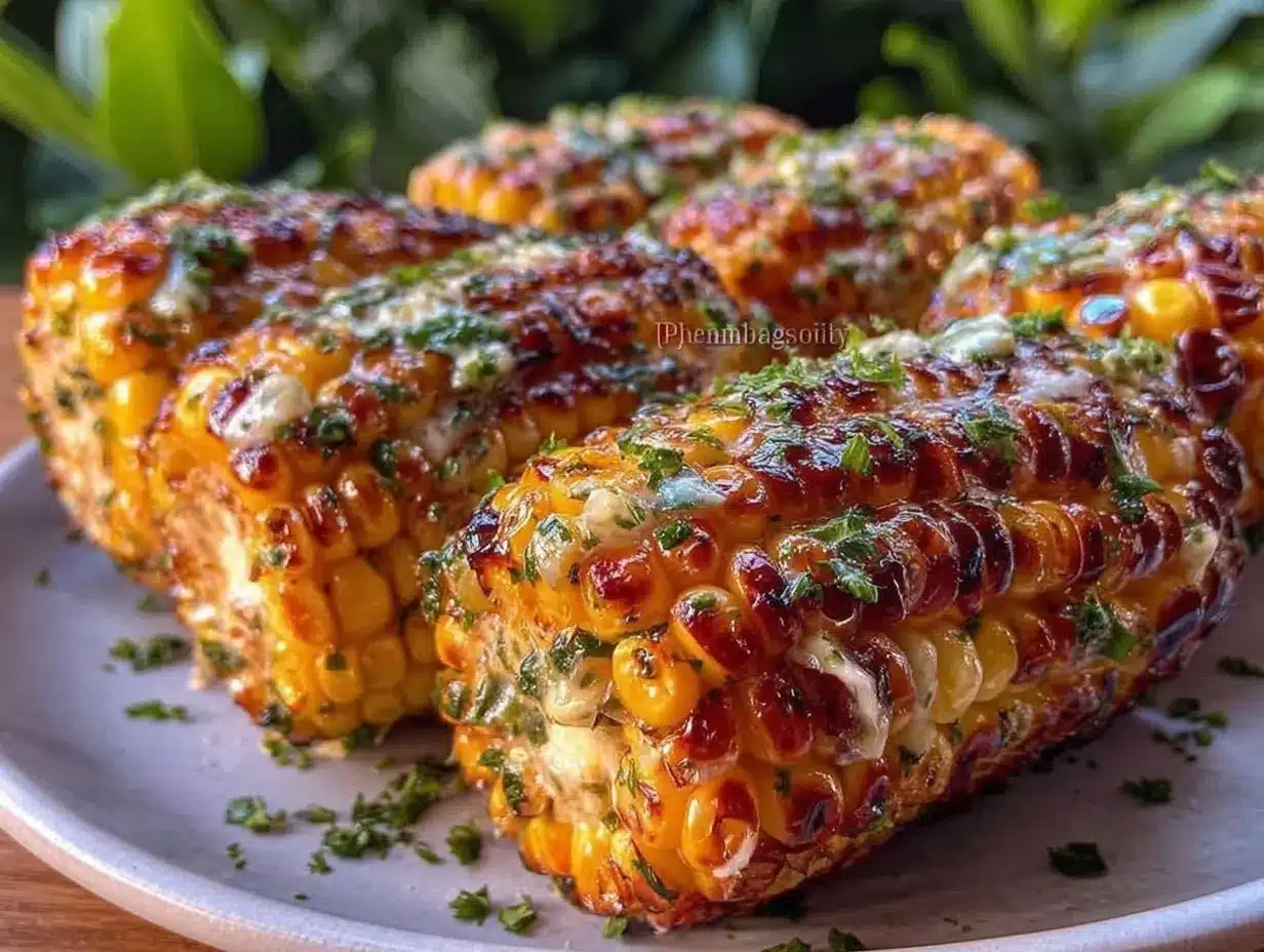crispy air fryer corn on the cob preparation steps