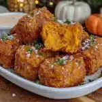 crispy air fryer sweet potato tots - featured image