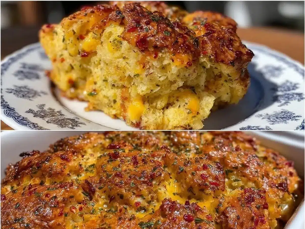 Crispy Cheesy Ranch Pork Chop Bake preparation steps