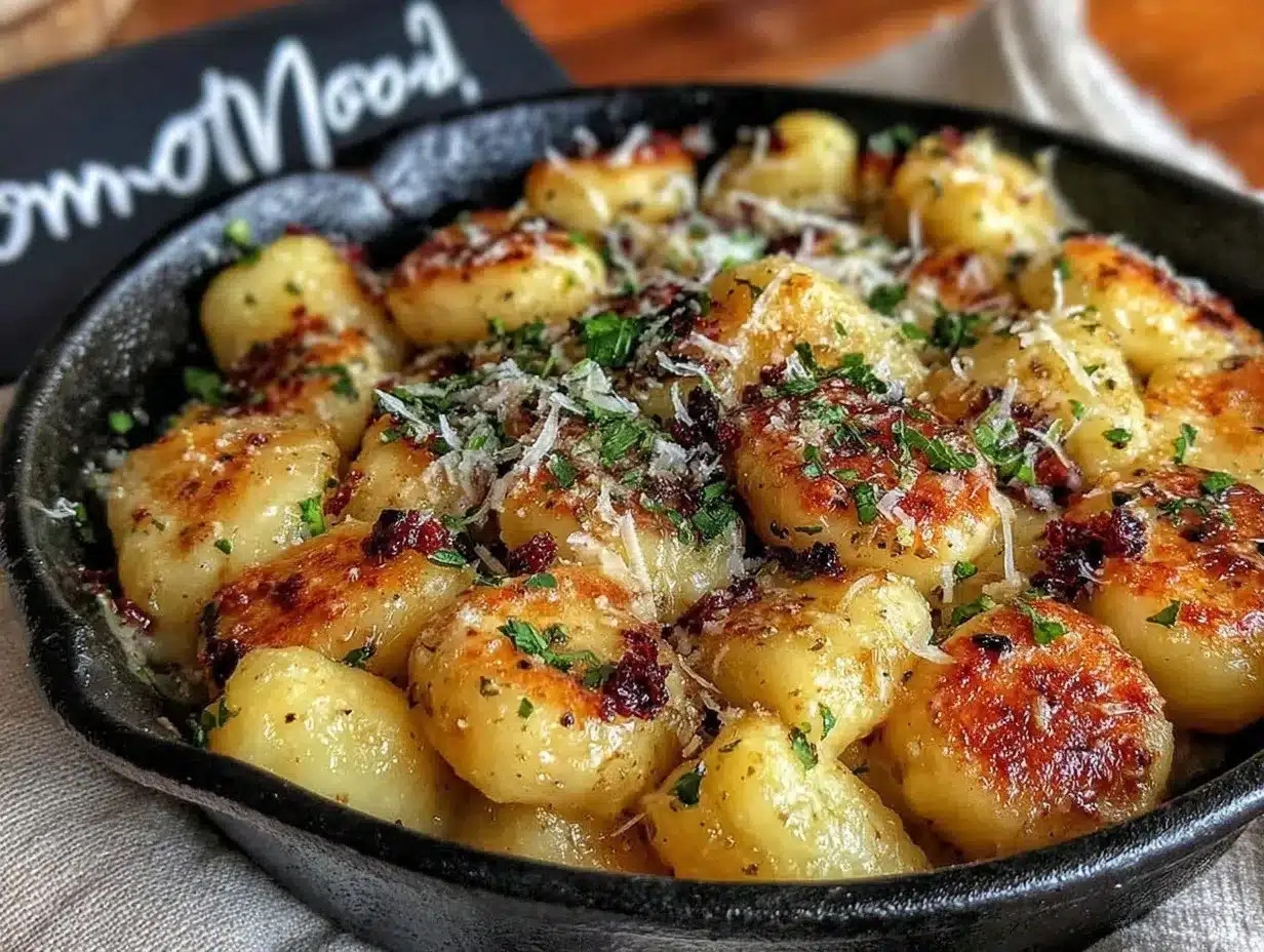 crispy pan fried gnocchi preparation steps
