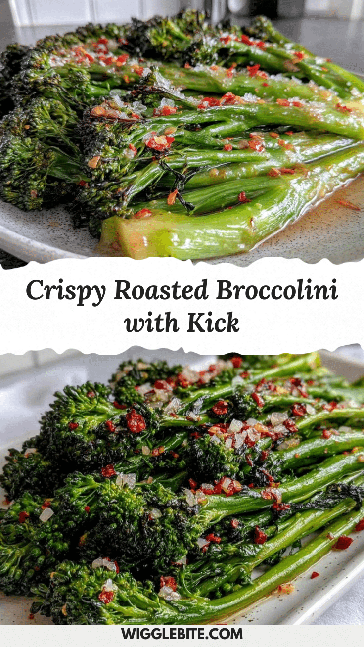 crispy roasted broccolini recipe