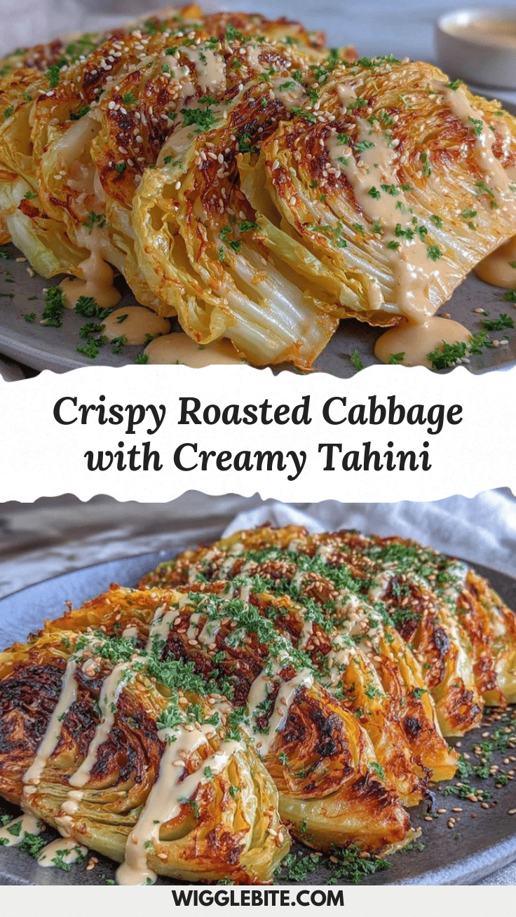 crispy roasted cabbage wedges recipe