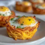 crispy spiralized sweet potato nests - featured image
