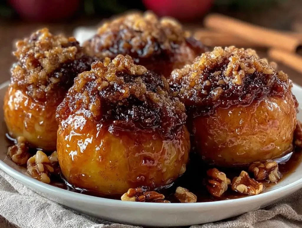 Crockpot Baked Apples - featured image