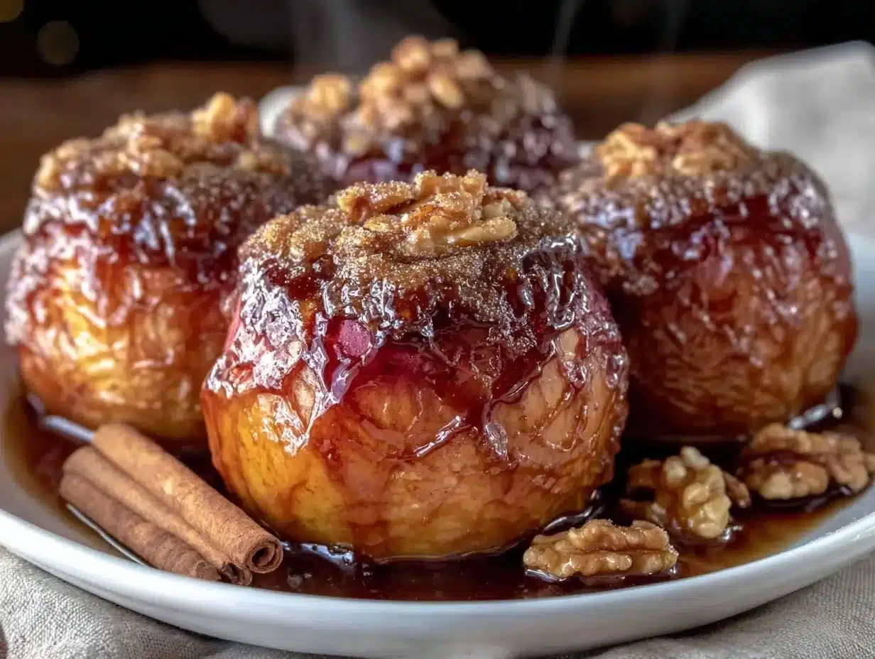 Crockpot Baked Apples preparation steps