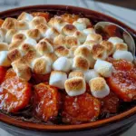 Crockpot Candied Yams with Marshmallows - featured image