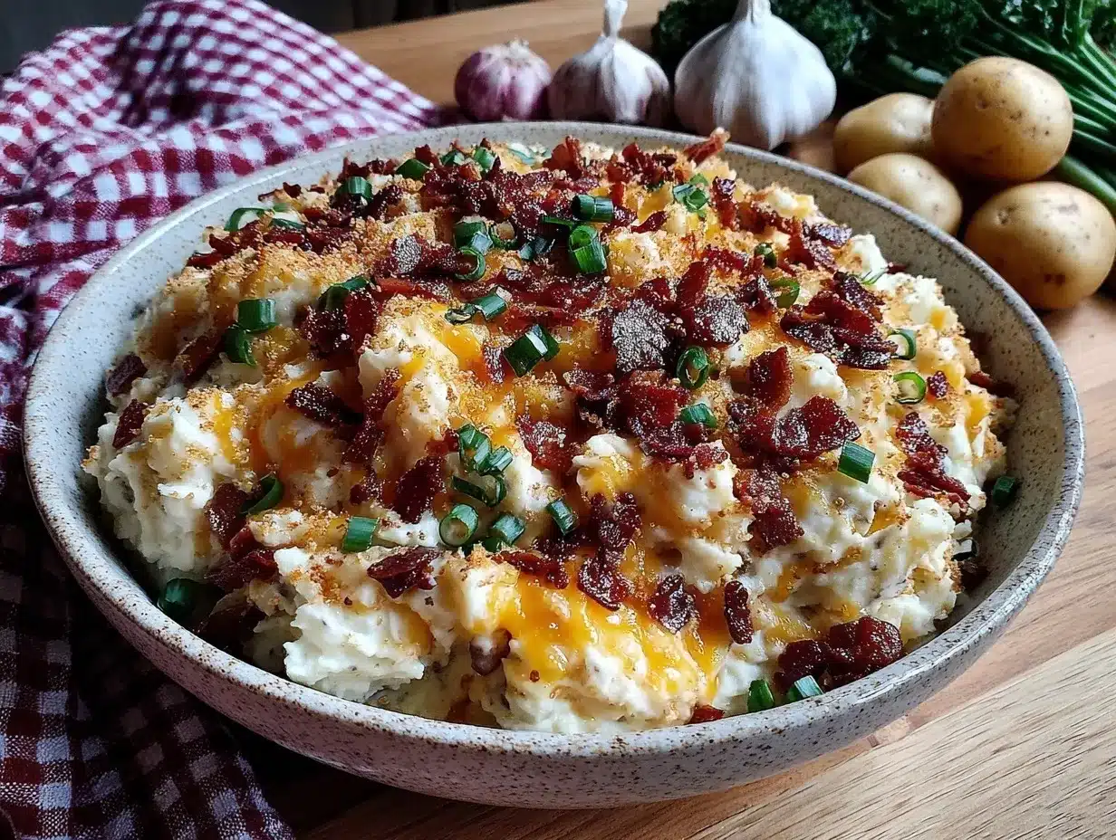 crockpot loaded mashed potatoes preparation steps