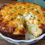 crockpot sweet corn casserole - featured image