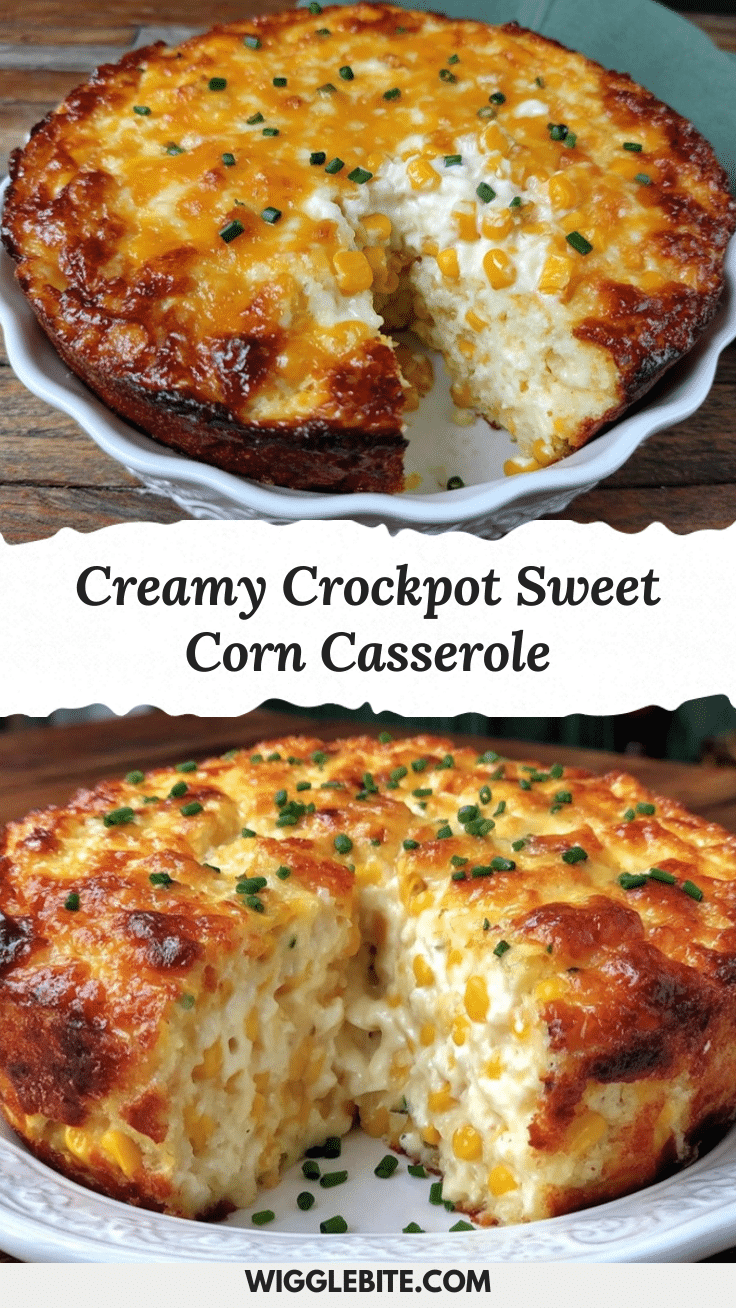 crockpot sweet corn casserole recipe