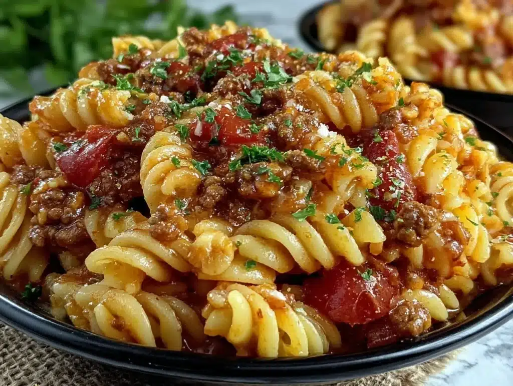 Crockpot Taco Pasta - featured image