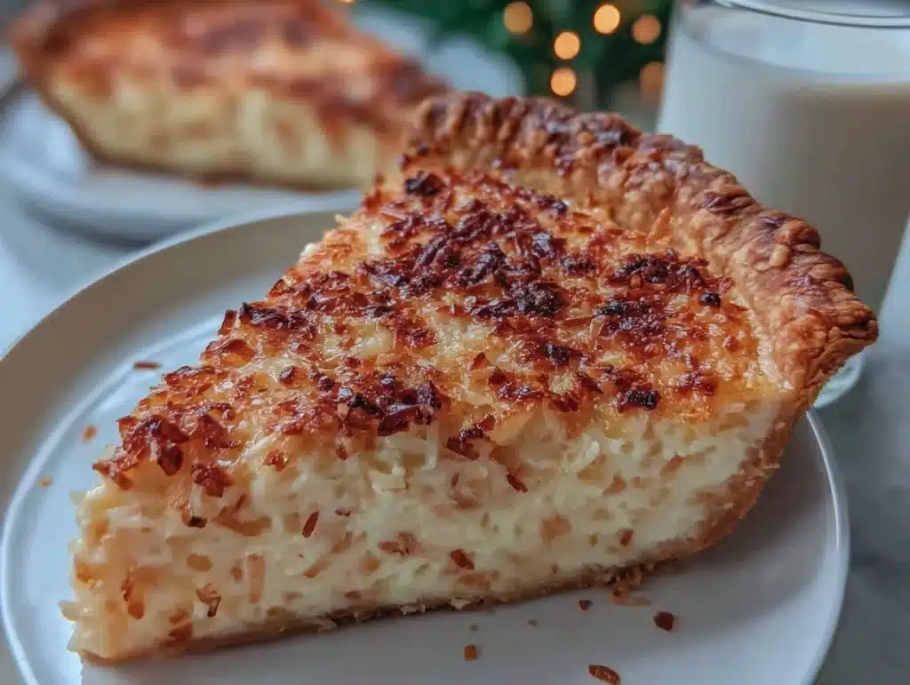 French Coconut Pie - featured image