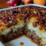 French Onion Beef Rice Casserole - featured image