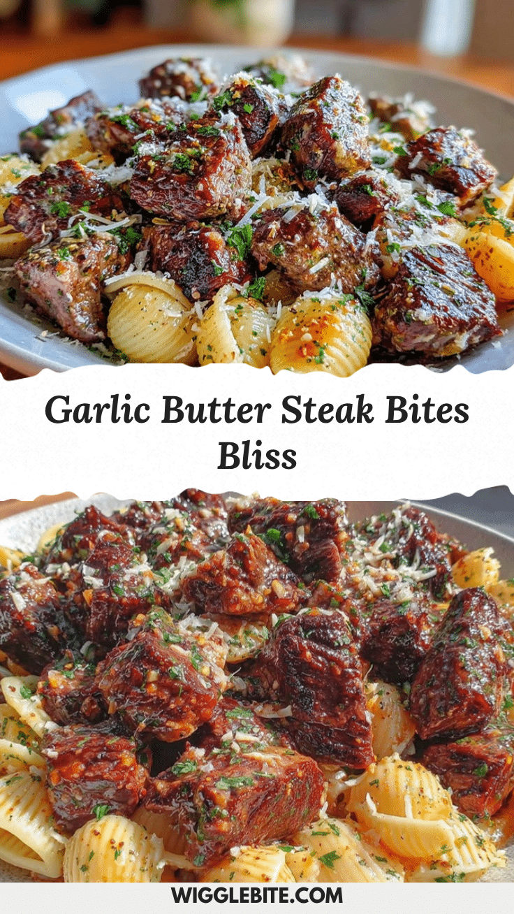 garlic butter steak bites recipe