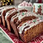 gingerbread banana bread - featured image