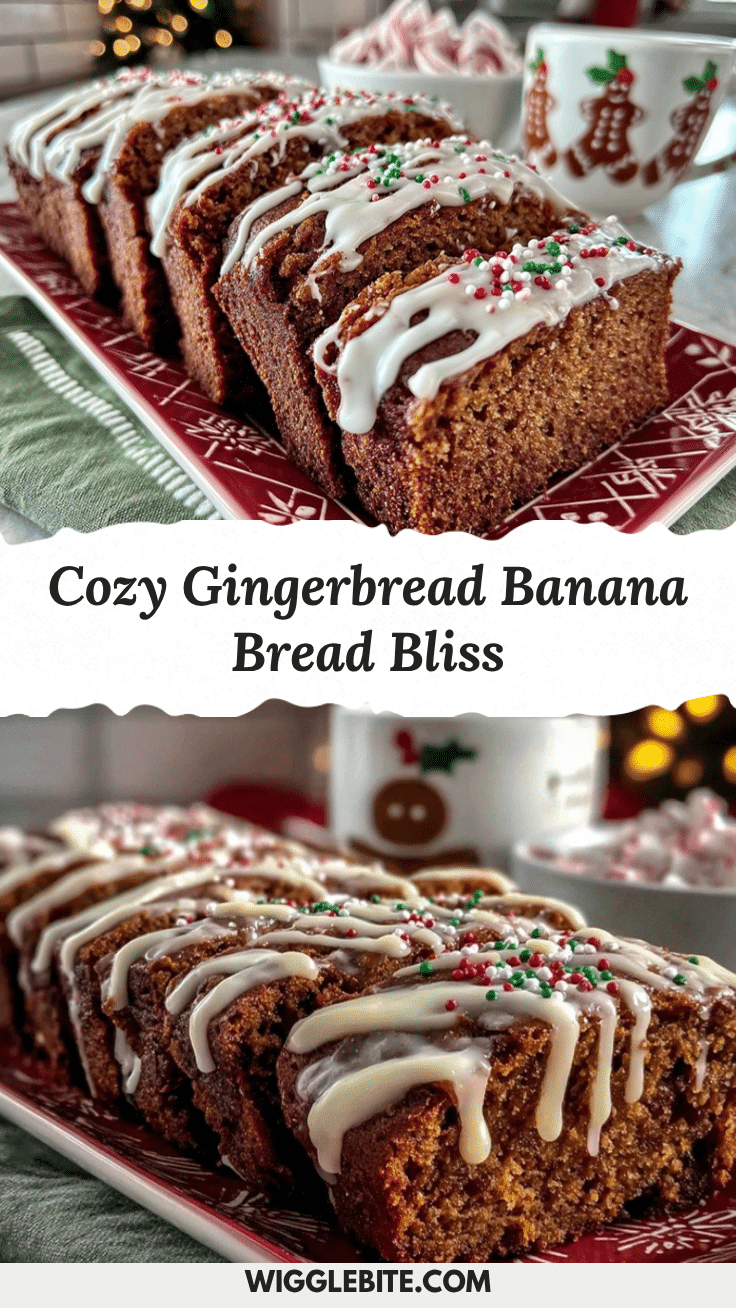 gingerbread banana bread recipe