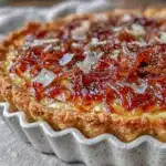 Gruyere and caramelized onion tart - featured image