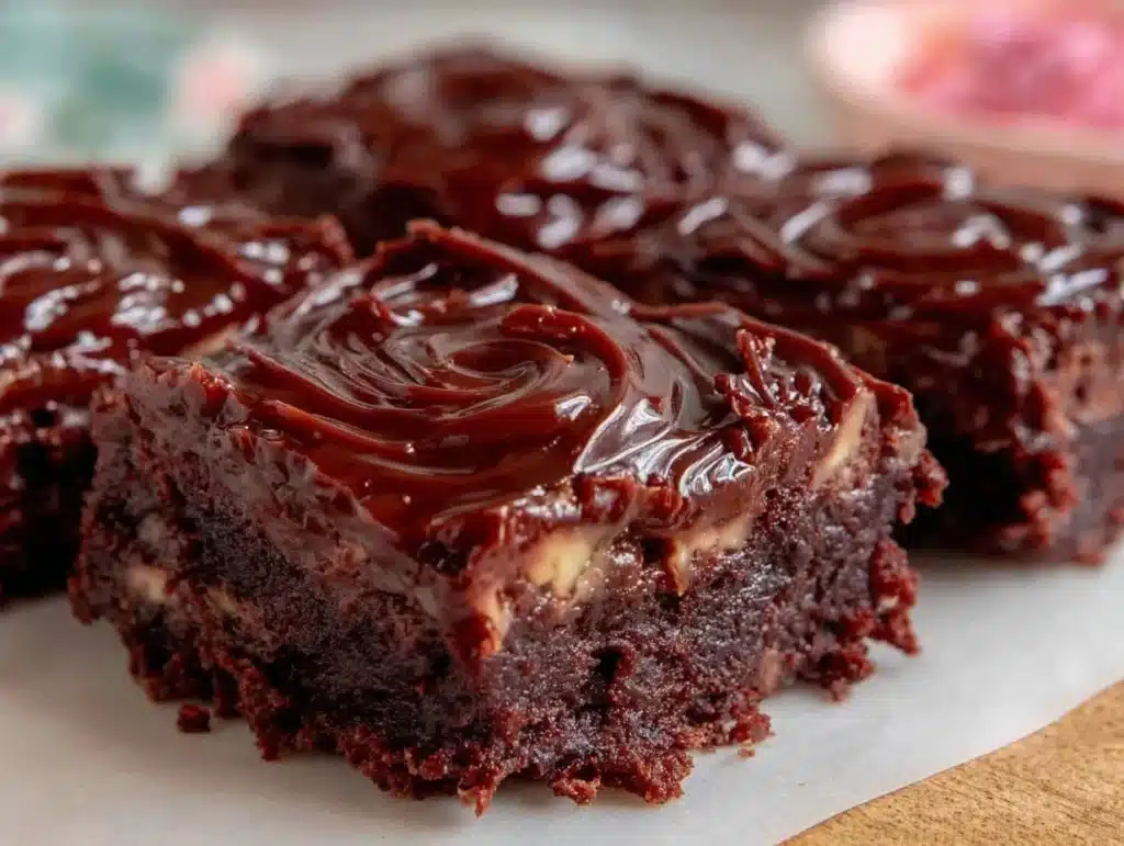 healthy no bake brownies - featured image